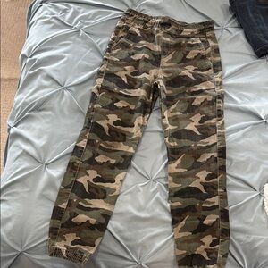 Trendy Camouflage Jogger Pants
